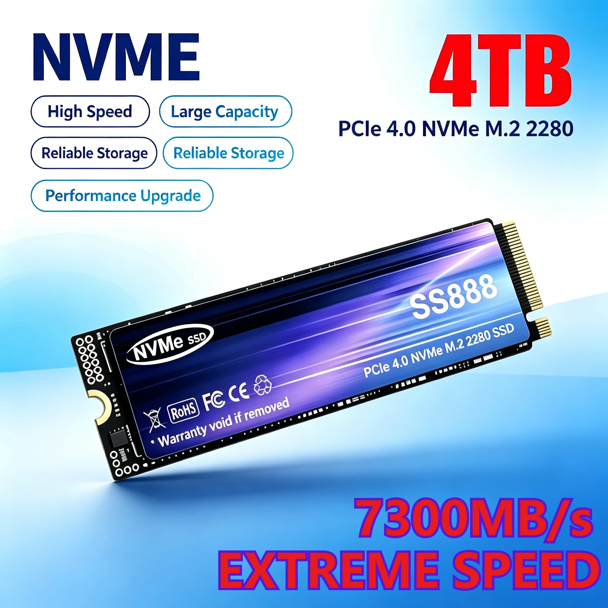 New SS888 M.2 SSD Hard Disk 2T - đánh giá và giá M.2 Nvme 4Tb Pcie 4.0 Ssd