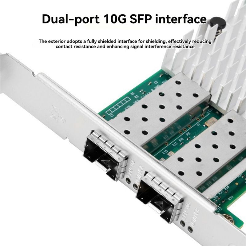 Efficient X520-DA1 Dual Port 1 - đánh giá và giá 10Gb Sfp+ Pcie Network Card Dual Port